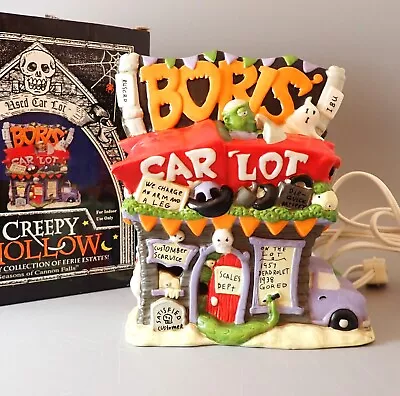 Creepy Hollow Boris' Used Car Lot Lighted Halloween NIB Midwest Of Cannon Falls • $27.99