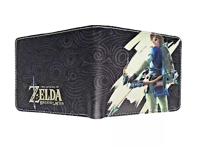 The Legend Of Zelda Wallet Purse ID Mens Boys Gaming Breath Of The Wild Link AUS • $29.95