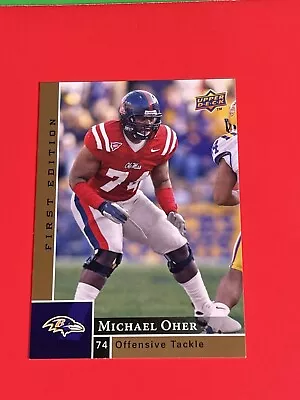 2009 UD First Edition Michael Oher #174 Ole Miss Rebels • $3.25