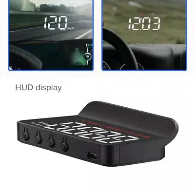 Multi Function Car HUD Head-up Display M5 Projector Universal Light Sensor KM/H • $30.19