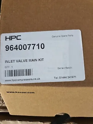 £100 • Buy Hpc Kaeser 964007710 Inlet Valve Main Kit