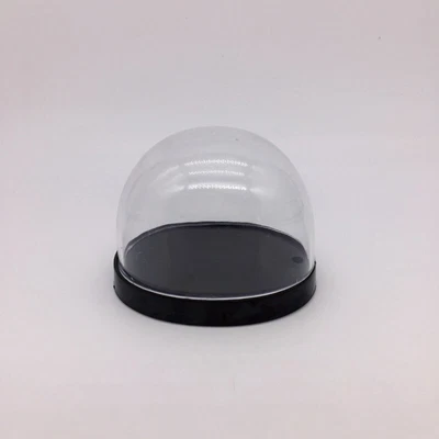 £4.23 • Buy Miniature Glass Dome Display Bell Jar Cloche With Base DIY Doll Holder Stand Jar