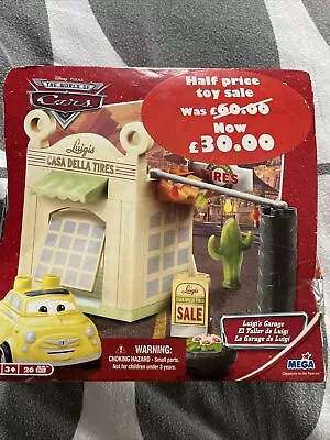 Mega Bloks Disney Pixar Cars Luigi's Casa Della Tires Set RARE  • £17.50