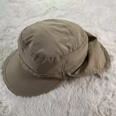 REI Co-Op Sun Flap Hat Size S/M OSFA Beige • $14.88