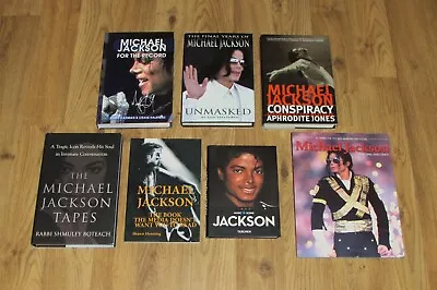 Lot Of 7 MICHAEL JACKSON Books • $53.99