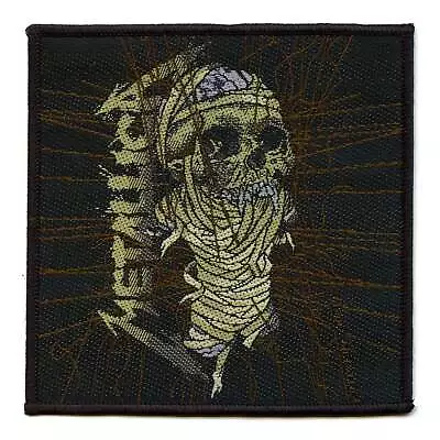 Metallica One Skull Art Patch Heavy Metal Band Woven Iron On • $10.99