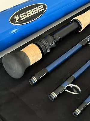 This Is A **BEAUTIFUL** SAGE SALT 12wt  9’ft~4pc FlyRod!! 🔥 • $695