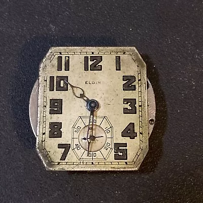 Antique Elgin Watch Movement Parts Only • $20.25