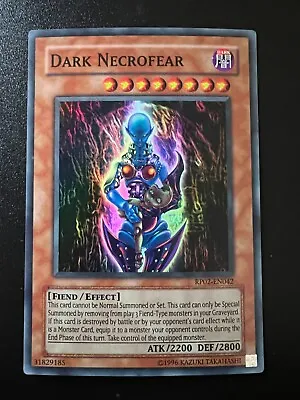 Dark Necrofear RP02-EN042 Super Rare Retro Pack 2 Very Good To Near Mint Yugioh • £3.14