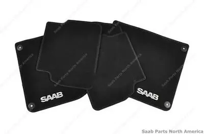 Genuine Saab Floor Mats - Black For 2008-2011 Saab 9-3 • $100.73