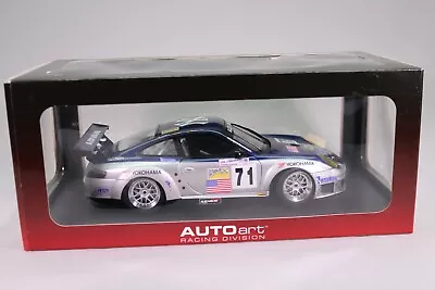 2005 LE190 AUTOART 80583 1/18 Porsche 911 (996) GT3 RSR ALMS LE MANS #71 • £133.07