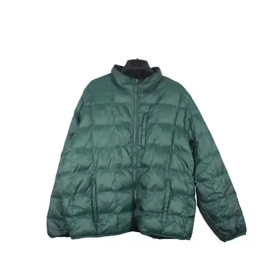 LL Bean Men's Maine Warden's 3-in-1 Parka Down Green Quilted Nylon Liners XXL • $89.25