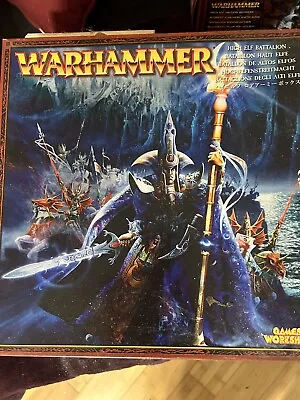 Warhammer Fantasy High Elves Army Bundle Rare OOP • $100