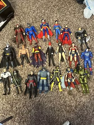 Lot Of  20 Action Figures. 14 Mcfarlane DC Universe. 6 Other Related Figures • $140