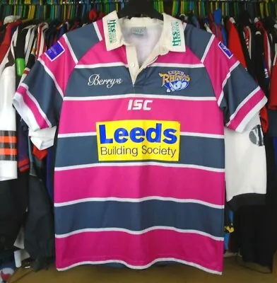 £23.99 • Buy Leeds Rhinos 2011-2012 Change Isc Rugby League Shirt Jersey Large Adult