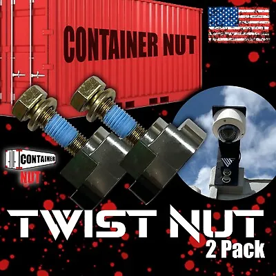 Twist Nut | 2 Pack | Shipping Container Mounts • $168.59