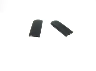 2 Pack Rectangular Black Vinyl Caps 1/16  X 3/4  X 2  Tall  779801 • $5.50