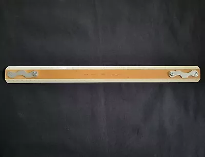 Vintage Keuffel & Esser 60 0518-15 Paragon Drafting Machine Scale Ruler 18” Wood • $59.99