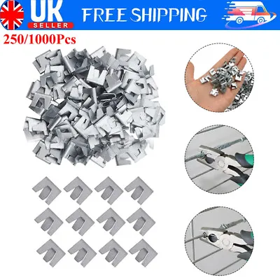 250/1000pcs Gabion Clip Wire Mesh Basket Clip Repair Dog Cage Making For Fencing • £8.65