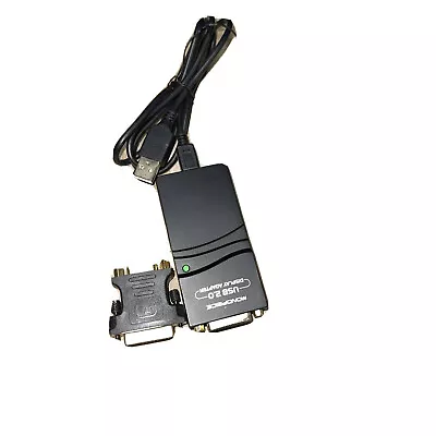 Monoprice USB 2 To DVI Display Adapter Multi-Display Video Graphics Card  • $14.99