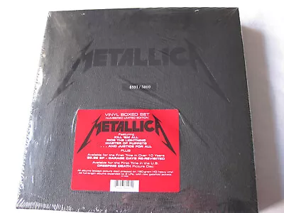 Metallica ‎– Limited-Edition Vinyl Box Set (Numbered) Rhino Records ‎– R1 76156 • £899.99