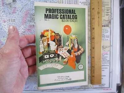Professional Magic Catalog # 1   1980 • $0.01