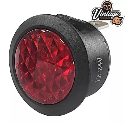 Durite Dashboard Red Warning Light Hazard Lamp Classic Car Bike 12v /24v LED • £4.95