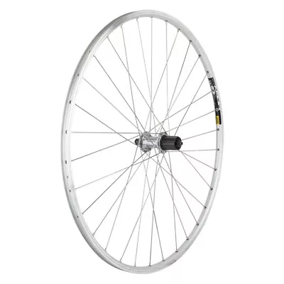 Wheel Master 700c Mavic Open Elite Rear QRx130mm Shi RS400 32H Rim Brake Sil • $139.33