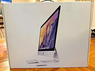 Apple IMac (1TB Fusion Drive Intel Core I5  3.5GHz 8GB) Silver 27-inch • $99