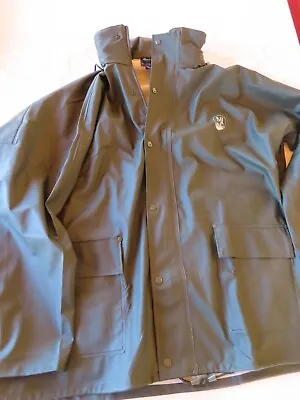 Marshlander Marine Heavy Duty PVC Jacket By Neese Industries Size XL NWOT Olive • $39.95