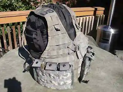 MOLLE US Army FLC CHEST RIG Tactical Vest W/ 2 TRIPLE MAG Panels ACU NICE • $22.99