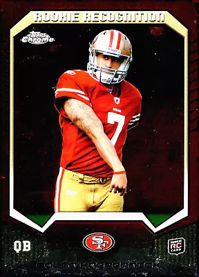 Colin Kaepernick 2011 Topps Chrome Rookie Recognition #RR-CK San Francisco 49ers • $2.99