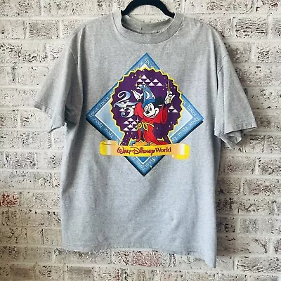 Vintage 1990s Walt Disney World 25th Anniversary T Shirt Epcot XL • $35