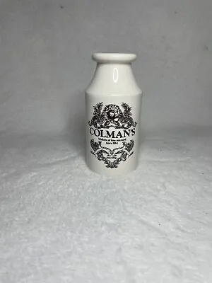 Vintage Colman's The Mustard Shop Stoneware Bottle Lord Nelson Pottery Empty • £4.99