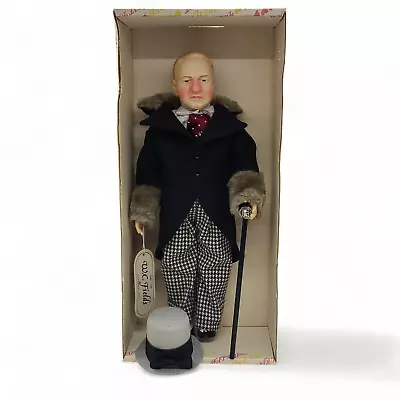 Vintage 1980 Effanbee W C FIELDS Doll 15” Figurine With Original Tag And Box • $54.34