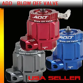 ADD W1 Turbo Blow Off Valve BOV Boost Kit Turbocharger Supercharger COLOR RED • $109