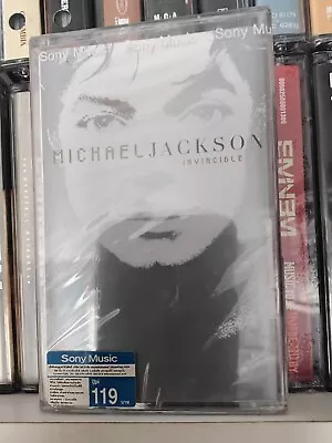 Michael Jackson Invincible FACTORY SEALED Cassette Album • $55.97