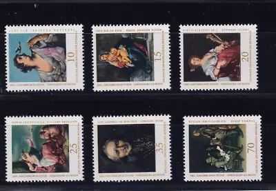 DDR MNH ** 2193-98 SC 1780-5 Paintings • $1.10