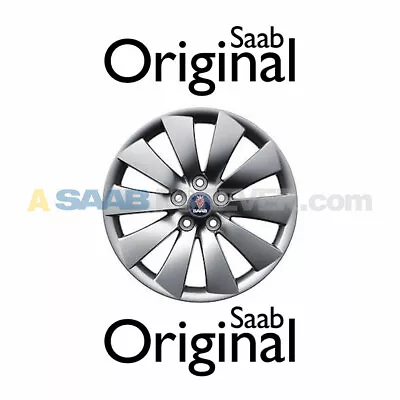 Saab 18  Alloy Wheel 9-3 Genuine Oem Brand New - Rare - 60000003 Alu 90 • $499.99