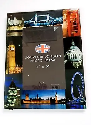 London Souvenir Glass Photo Frame Photo Size 4 X6  • £9