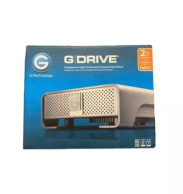 G-Technology G-Drive 2TB External Hard Drive USB 3.0 • $66.99