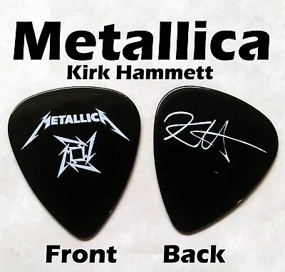 METALLICA Hard Rock Kirk Hammett Novelty Signature Guitar Pick (BG-K13) B • $6.79