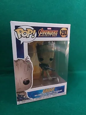 Funko Pop Vinyl Marvel Avengers Infinity War Groot 293 Figure • £6