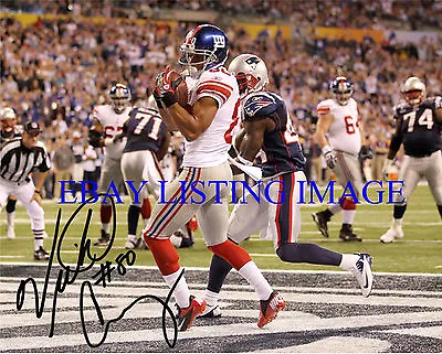 VICTOR CRUZ SIGNED AUTOGRAPH 8x10 RP PHOTO NY GIANTS SUPERBOWL TD CATCH • $18.99