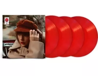 Taylor Swift Red RED Vinyl 4LP Red Vinyl - SEALED Box Mailed BentCorners*READ • $31.39