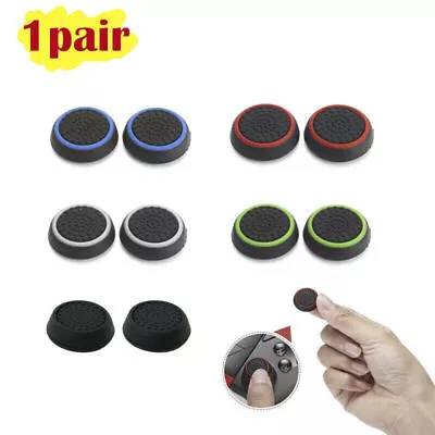 2PCS Analog Thumb Stick Grips Caps For XBox Dualshock 5 4 PS4 PS3 Controller PS5 • $2.85