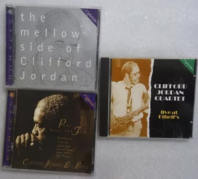 3 Clifford Jordan Mapleshade CDs - MELLOW SIDE BIG BAND LIVE AT ETHELLS • $19