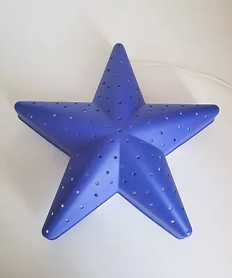 Ikea Kids Blue Star Light Smila Stjarna Wall Mount • £9