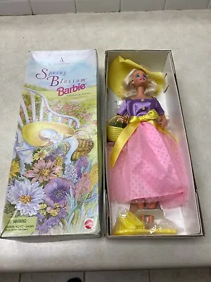 Special Edition Spring Blossom Barbie Yellow/purple • $11.24