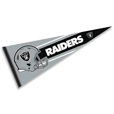 Las Vegas Raiders NFL Helmet Pennant • $13.95